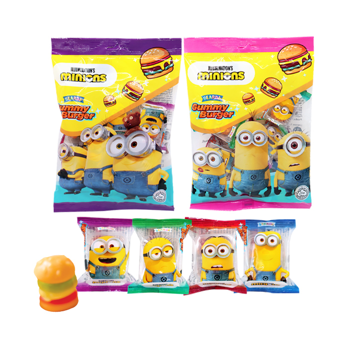 **1ถุง**มินเนี่ยน กัมมี่ เบอร์เกอร์ 81G // MINIONS GUMMY BURGER 81G