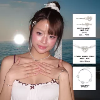สร้อยคอ Lovely Angel Pearl Necklace - The Green Box