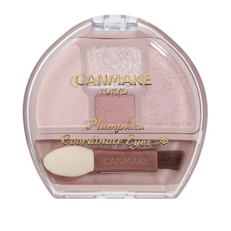 ของแท้จากญี่ปุ่น Canmake Plumpuku Coordinate Eyes N01 พาเลทดอลลี่อายตัวฮิต