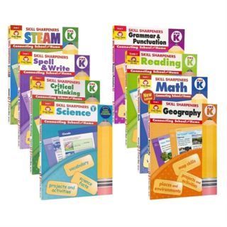 ส่งจากไทย ชุดแบบฝึกหัดอังกฤษ Evan-Moor Skill Sharpeners 7-8 …