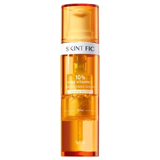 SKINTIFIC - 10% Pure Vitamin C Brightening Serum (20g) 10% เพียว วิตามินซี ไบร์ทเทนนิ่ง เซรั่ม 1+1
