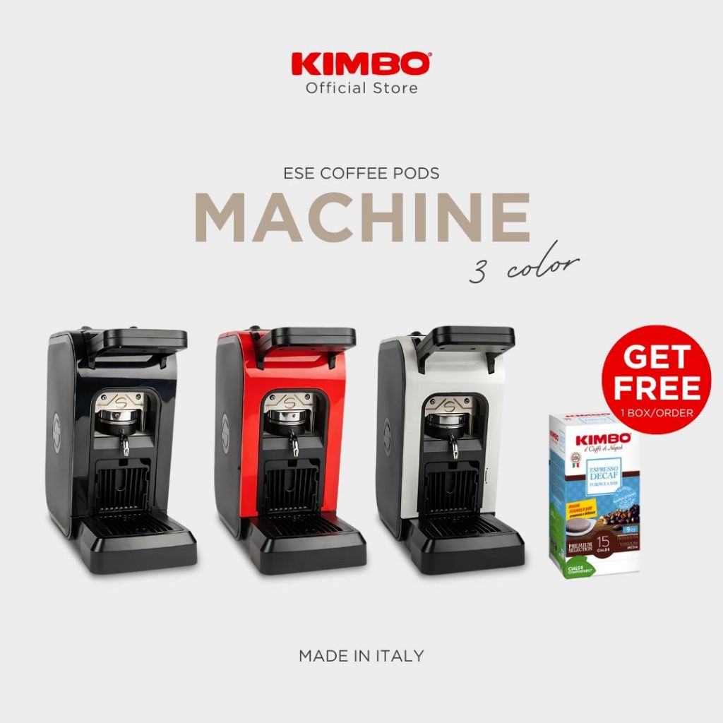[Free Coffee Pods] Kimbo ESE Coffee Pods Machine เครื่องชงกาแฟสำหรับกาแฟพ็อดส์