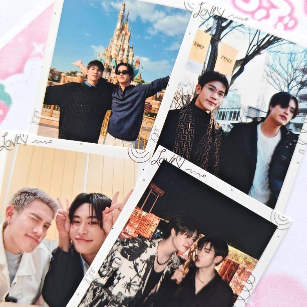 GEMINIFOURTH - รูปเจมีไนน์โฟร์ท 2x3 นิ้ว 4 ใบ กรอบดาว - รูปที่ 4