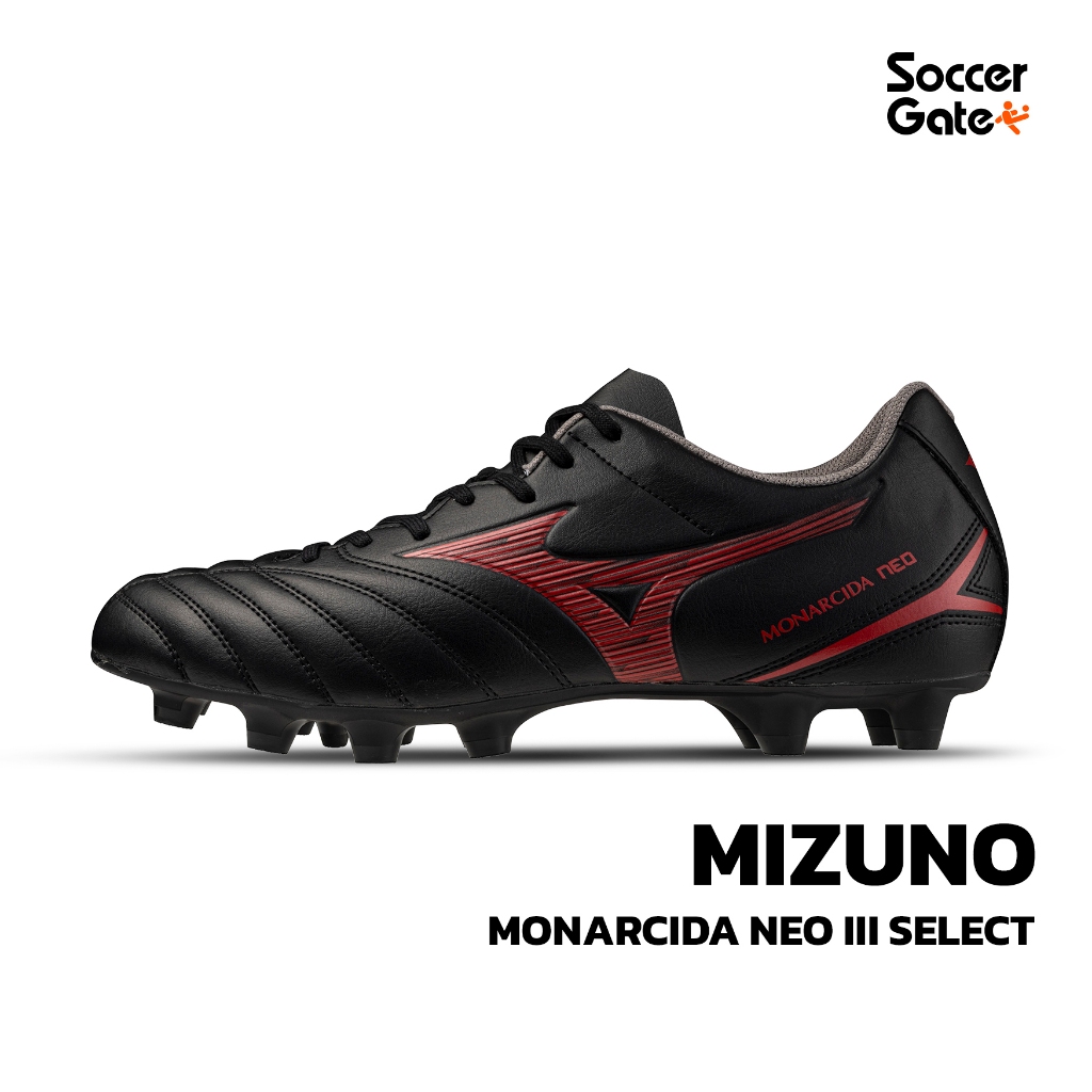 MIZUNO MONARCIDA NEO III SELECT รองเท้าสตั๊ดฟุตบอลของแท้ [โค้ด SOCC08AUG ลดสูงสุด 500 เมื่อซื้อครบ 3