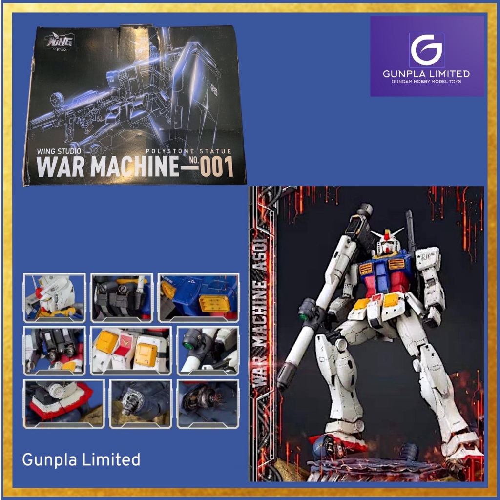 WAR MACHINE - 01 GUNDAM RX-78-2 Wing Studio