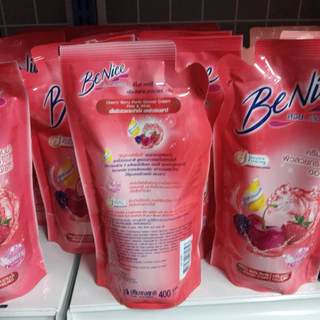 บีไนซ์ ครีมอาบน้ำ สูตรบิวติฟูล ไบรท์เทนนิ่ง ชนิดเติม 400 มล.