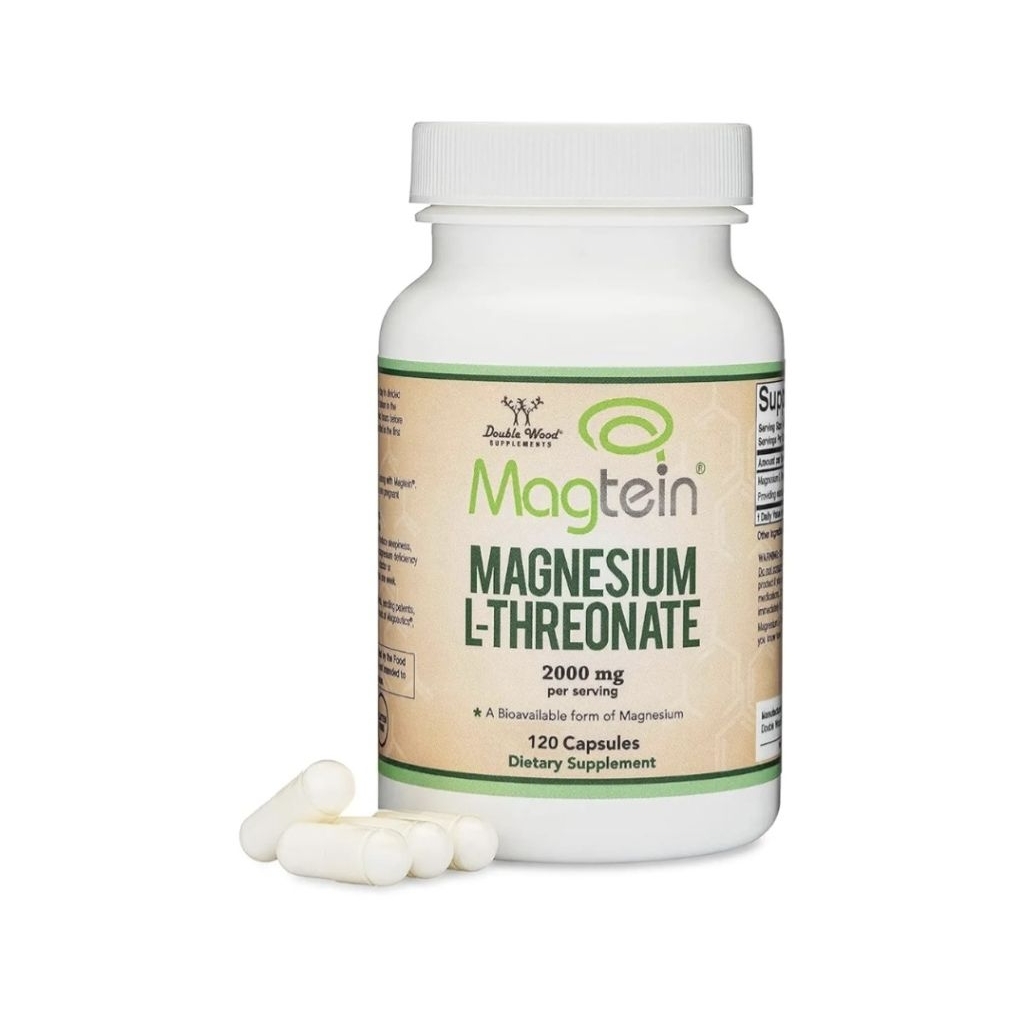 Double Wood Magnesium L- Threonate 2000mg 120 Capsules