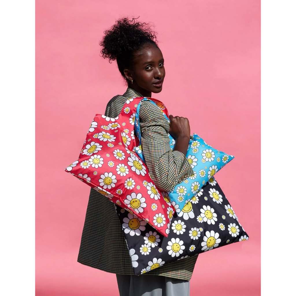 SMILEY® Flowers 100% Recycled Bag