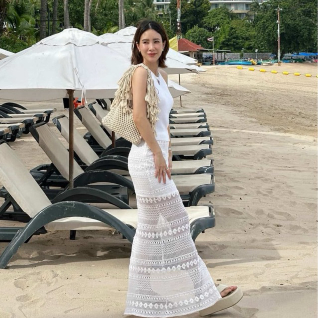 Tulear bag กระเป๋าถักสะพายไหล่ ราคา ถูกที่สุด ดีลบีเคเค แกลเลอรีภาพที่ 2