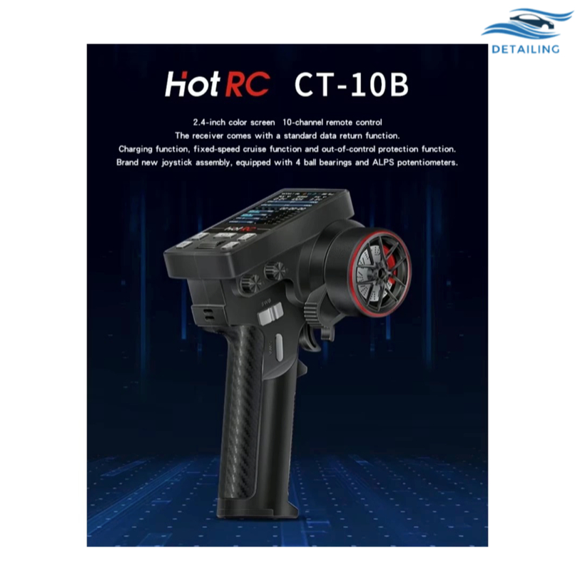 HotRC CT-10B New 2025 รีโมทสายรถสเกล ของแท้ ประกันศูนย์ไทย 100%