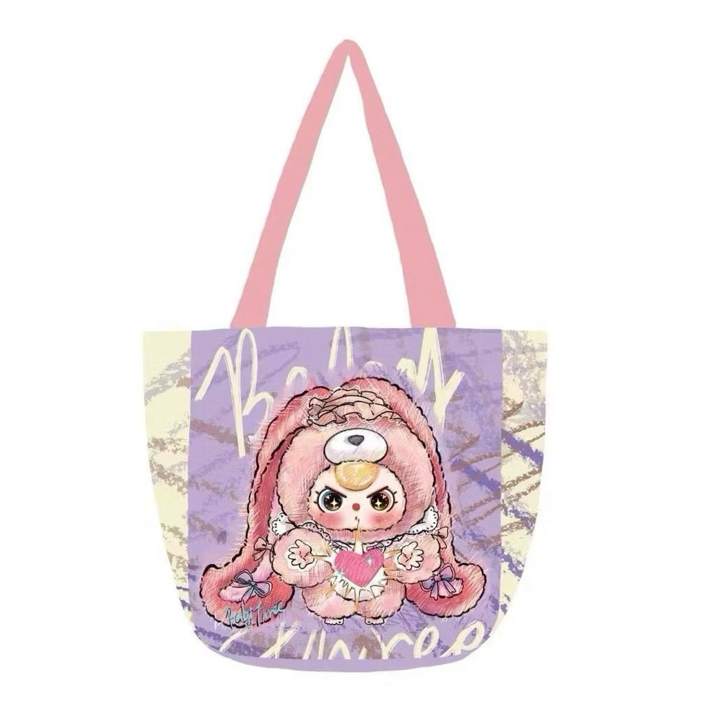 กระเป๋า BBT วัสดุผ้าสกรีนลาย ai800% พร้อมส่งในประเทศไทย อุปกรณ์ครบ