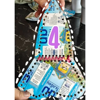 หมวกปีก จากกล่องนมฝีมือนักเรียน