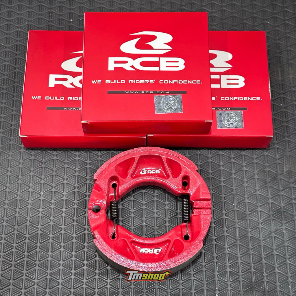 ผ้าเบรคดรั้ม RCB Racingboy Yamaha 🔵 Aerox Finn Mio Fino Grandfilano Qbix Spark Nouvo TTX