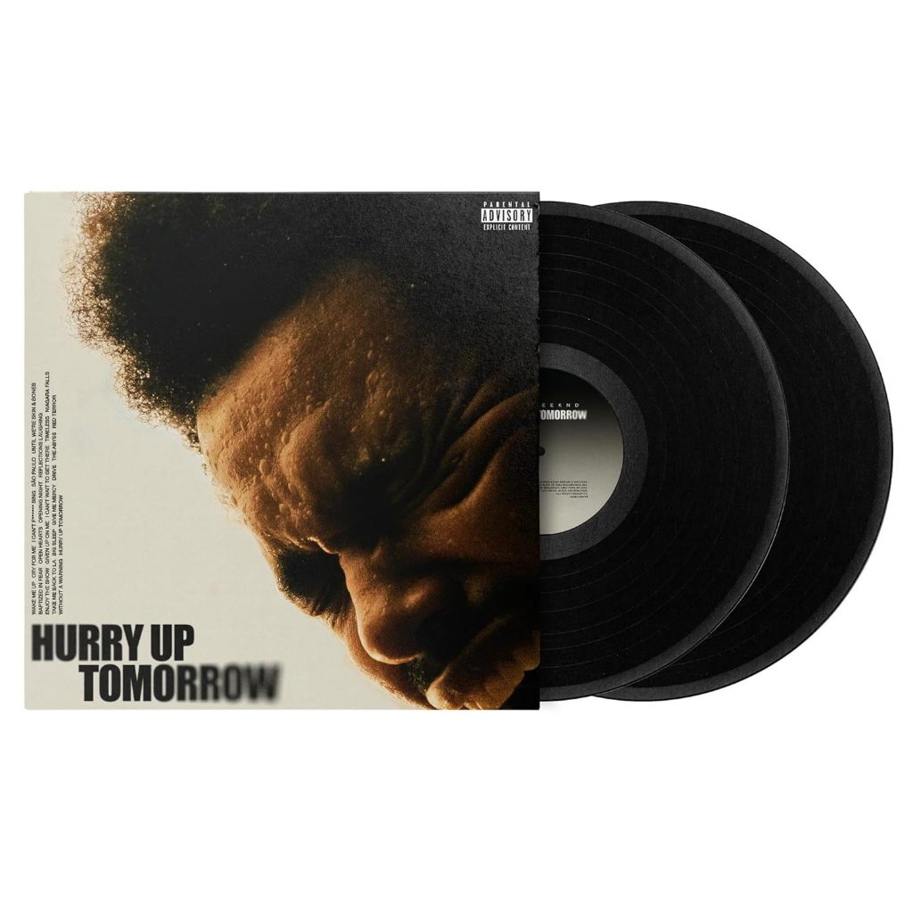 (พร้อมส่ง🔥) แผ่นเสียง The Weeknd Hurry Up Tomorrow Vinyl ,2Lp Album Black มือหนึ่ง ซีล