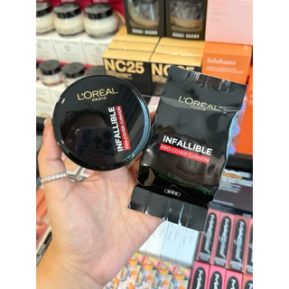 (รุ่นเดิม/ของแท้💯) L’OREAL PARIS Infalliable Pro-Cover Cushion 14g
