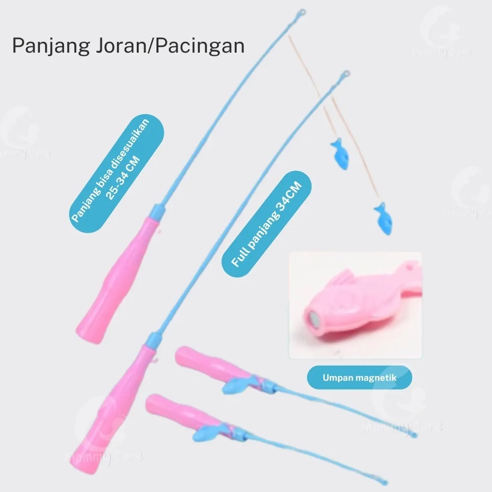 พร้อมส่ง! ของเล่นตกปลาแม่เหล็ก เกมตกปลา Fishing Game Magnet สำหรับเด็ก เซ็ตครบชุด 16-50 ชิ้น แถมฟรี สูบลม (ของเล่นเป่าลม ราคา ถูกที่สุด ดีลบีเคเค แกลเลอรีภาพที่ 7