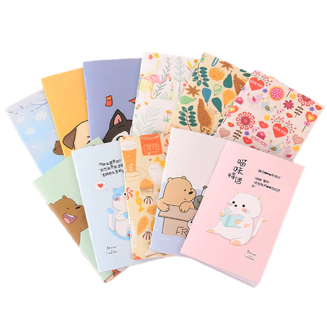 🔥ราคาส่ง🔥รวมสมุดโน๊ตลายการ์ตูนน่ารัก ยอดฮิต(เลือกลาย)✔️พร้อมส่ง สมุดพกพาเล่มเล็ก สมุดจดบันทึกโน๊ตA5 thumbnail 10