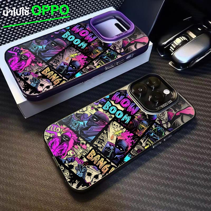 เคส OPPO แบรนด์เทรนด์ A15 A16 A18 A38 A78 A38 A18 A58 A77 A35 A17 A17K A79 5G A53 A16s A55 A3s การป้องกัน ที่อ่อนนุ่ม