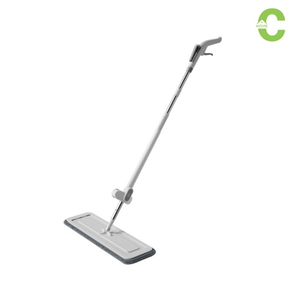 HOMEC ไม้ถูพื้นสเปรย์ ไม้ถูพื้น ไม้ถูพื้นรีดน้ำ mop หมุนได้ 360องศา สะอาด ถูได้ทุกซอกทุกมุมของบ้าน น้ำหนักเบา สะดวก