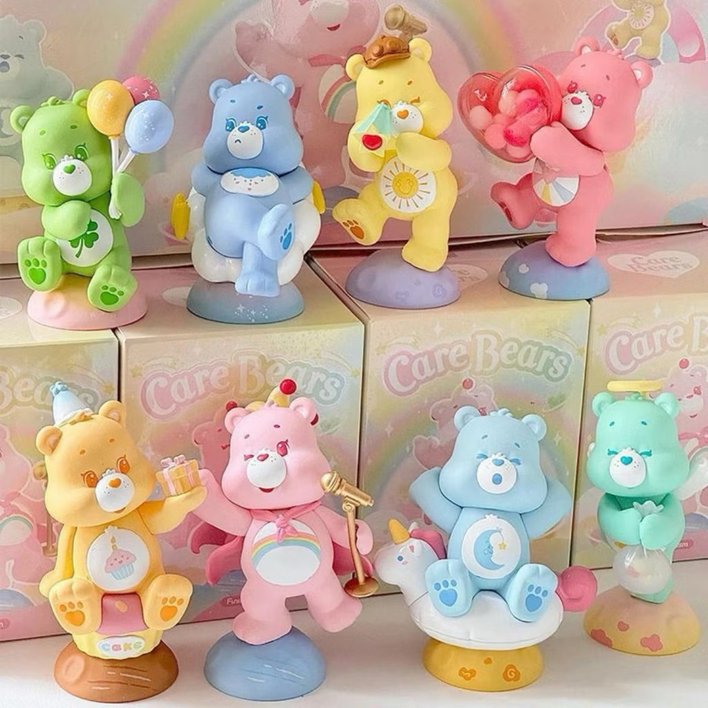 กล่องจุ่มแคร์แบร์ Care Bears x Funism  Planet of Joy Series Blind Box ของแท้ 100%