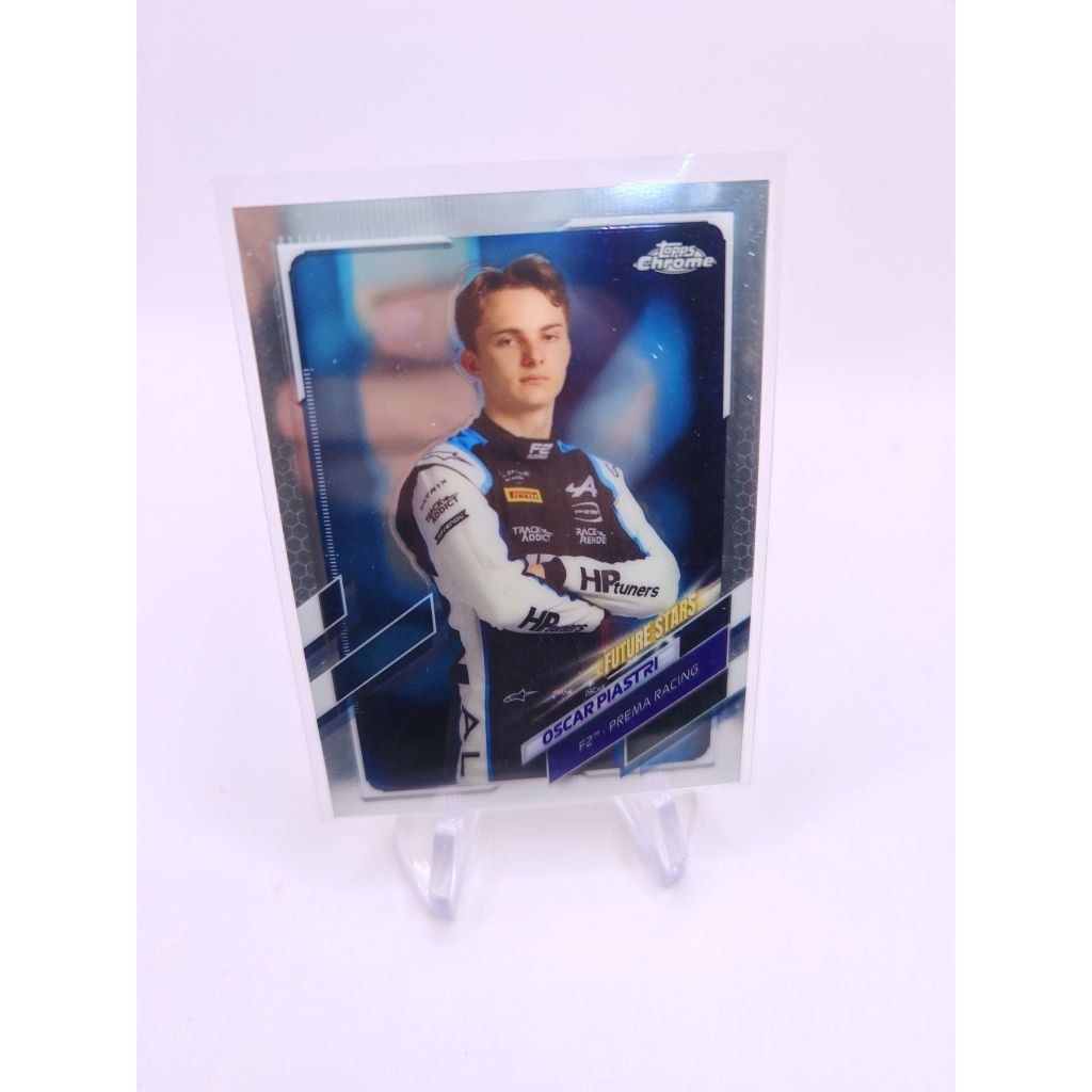 การ์ด f1 topps chrome 2021 oscar piastri