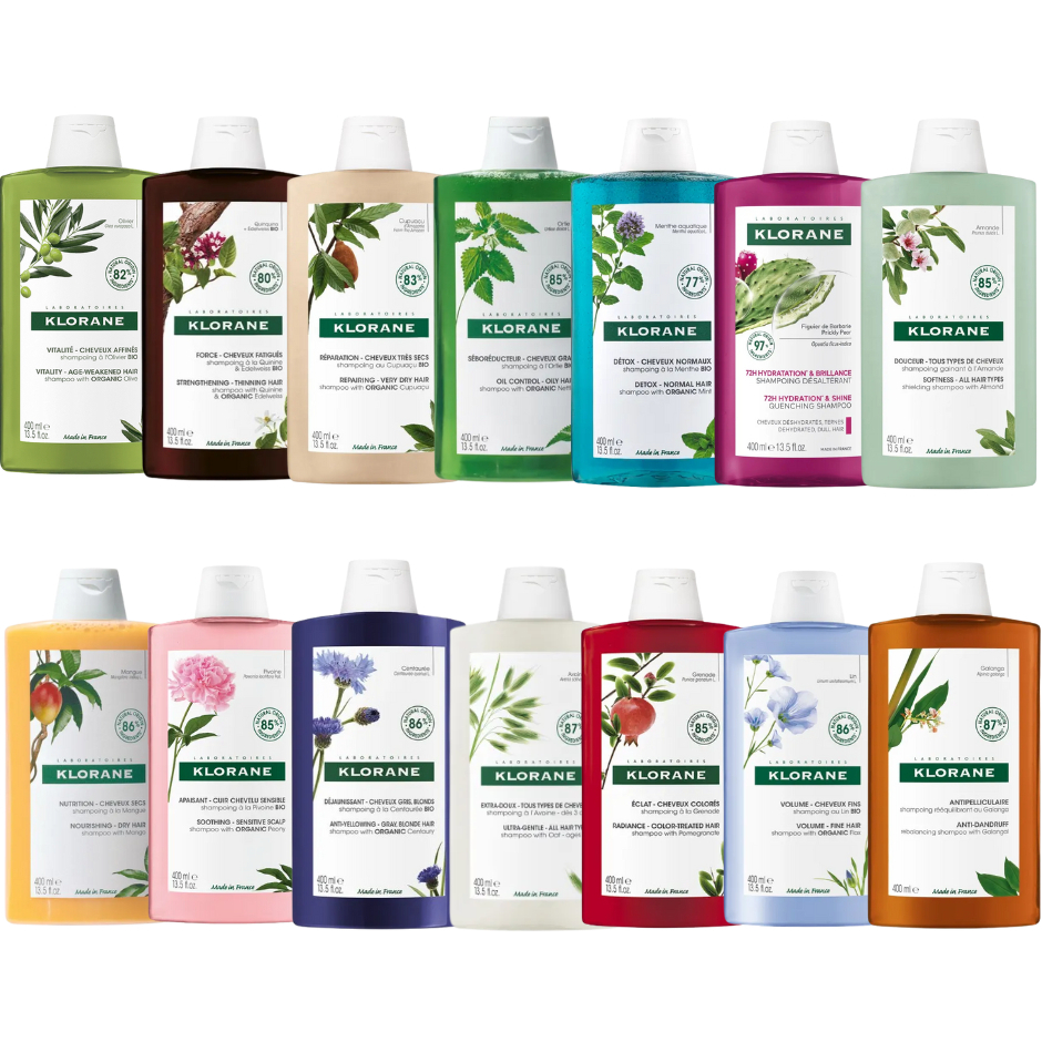แชมพู Klorane Natural hair care จากฝรั่งเศส