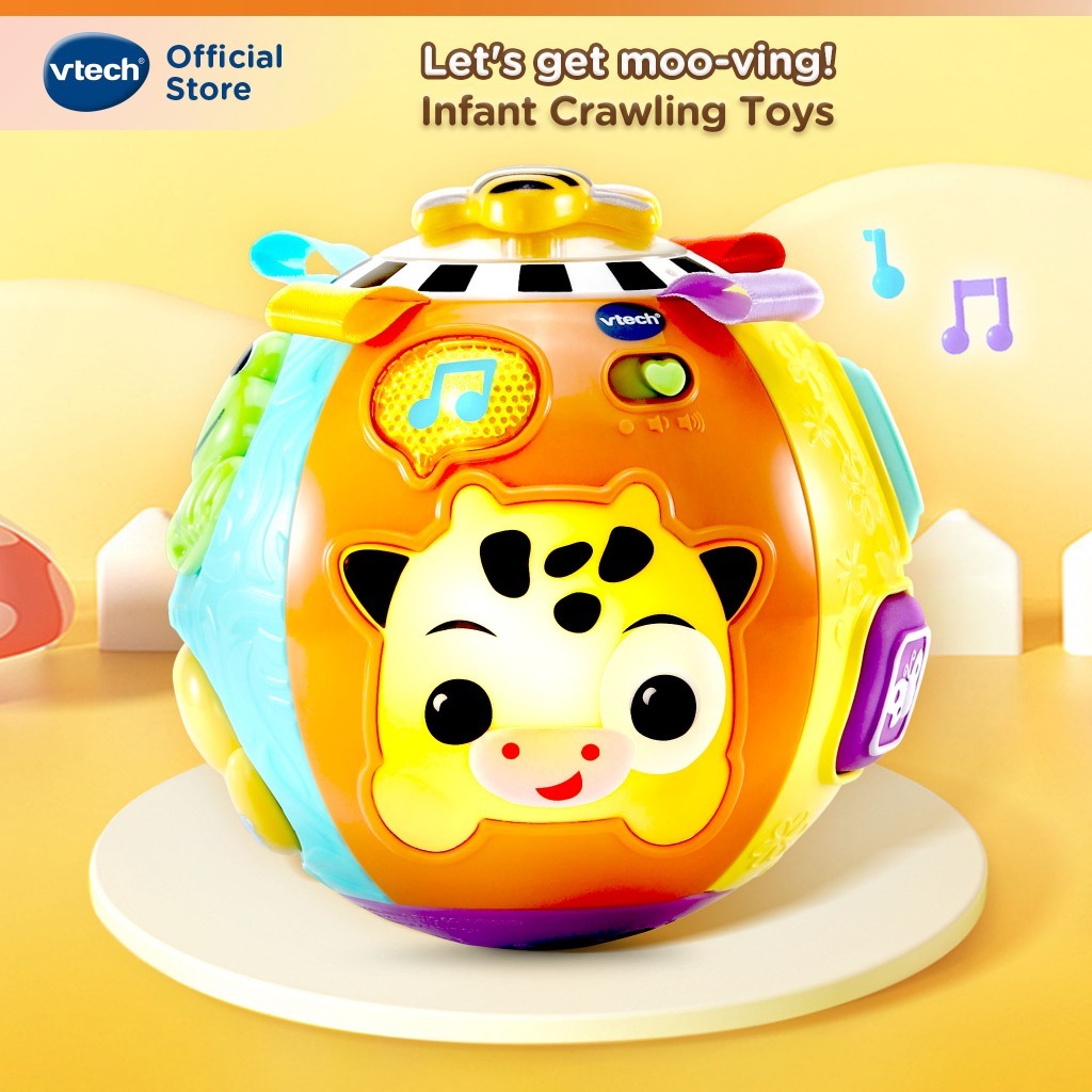 VTech On the Moove Activity Ball, เพลง ลูกบอลคลาน ของเล่นแสง 80-577600