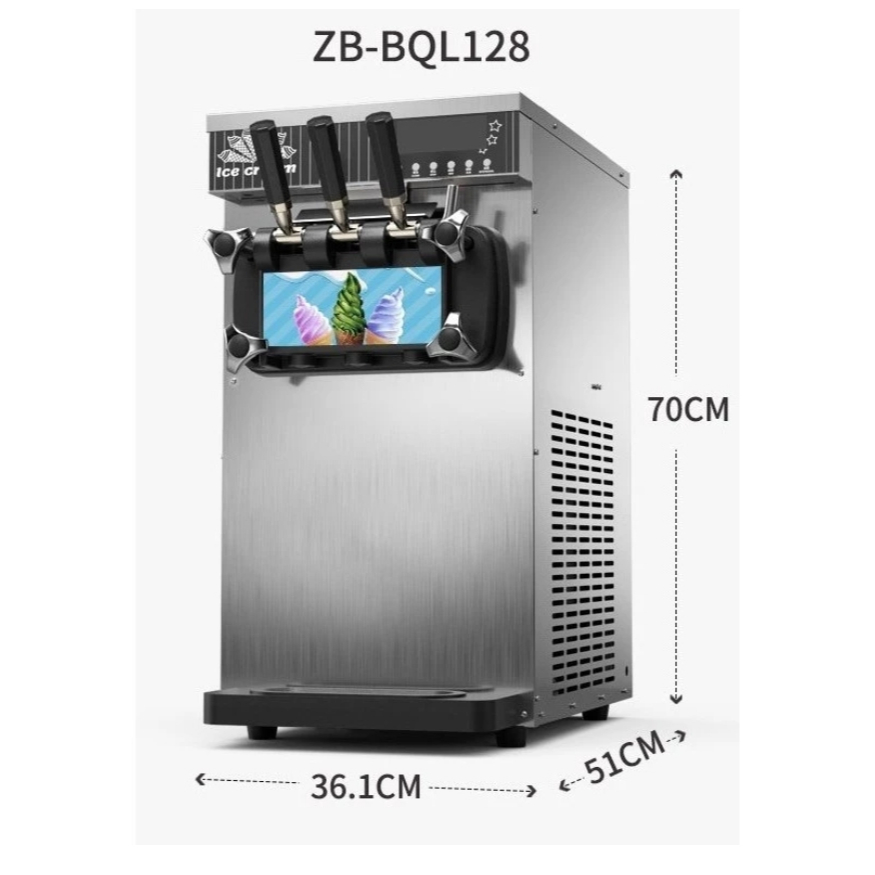 รุ่น BQL128 เครื่องทำไอศครีมรูปแบบตั้งโต๊ะ ราคา ถูกที่สุด ดีลบีเคเค แกลเลอรีภาพที่ 7