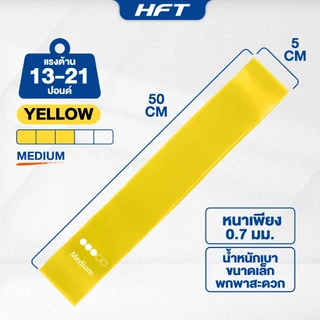 HFT ยางยืดออกกำลังกาย Loop Band เหนียวพิเศษ ยางดึง กระชับสัดส่วน Resistance Band- Homefittools