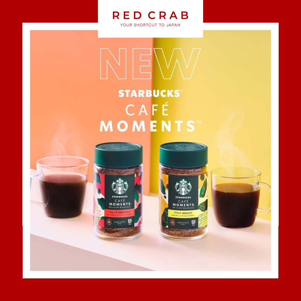 REDCRAB - STARBUCKS CAFÉ  MOMENT กาแฟสำเร็จรูป กาแฟดำ 65G/CAN
