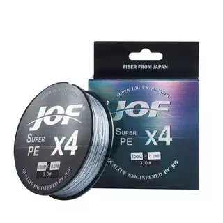 【จัดส่งจากกทม】X4 JOF สาย PE ถัก4 From Japan 100ม. (สีรุ้ง) Fishing Line ProBeros PE X4 100M