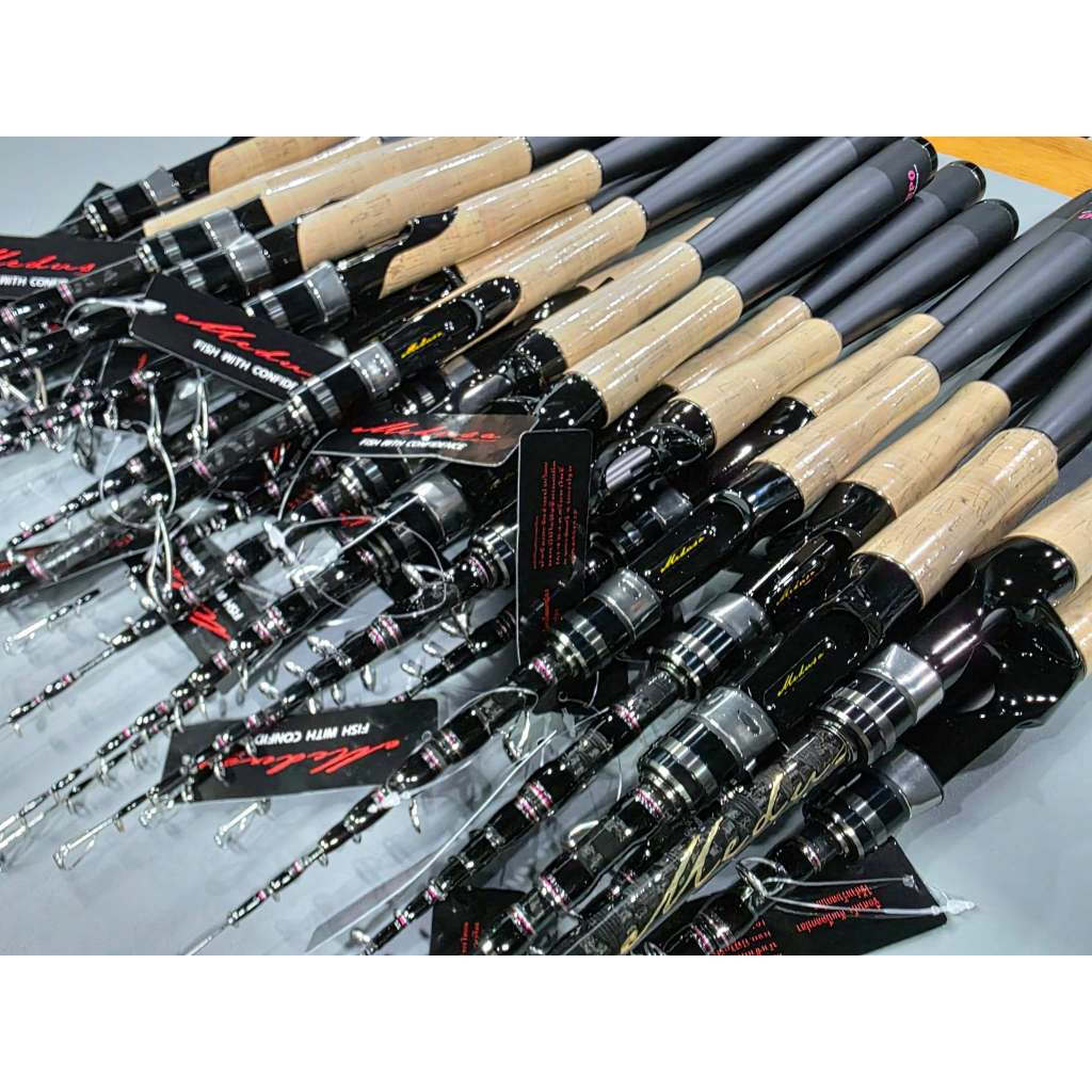 คันตีเหยื่อปลอม คันสไลด์ คันเสาอากาศ MEDUSA (เมดูซ่า) ขนาด6.6 ฟุต 7 ท่อน เวท8-17