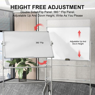 Whiteboard 180*90cm ไวท์บอร์ด กระดานแม่เหล็ก กระดานไวท์บอร์ด อุปกรณ์สำนักงาน กระดานเขียนลบได้ สามารถออกใบกำกับภาษีได้