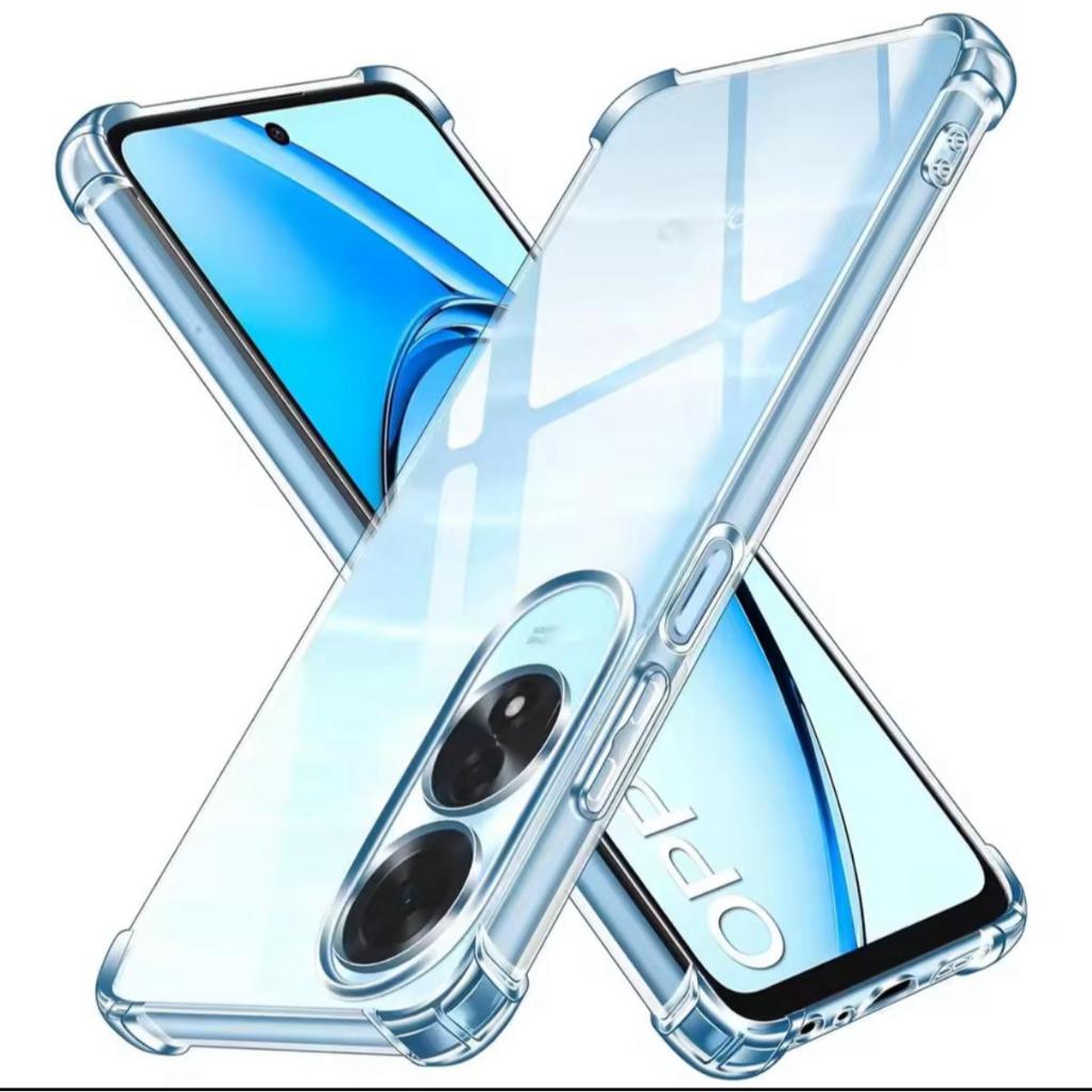 🔥เคสใส🔥ใช้สำหรับ Oppo A60 A18 A38 A58 A78 A58 4G A78 4G A98 A17 A17K Reno8T  พร้อมส่ง กันกระแท For ออปโป้