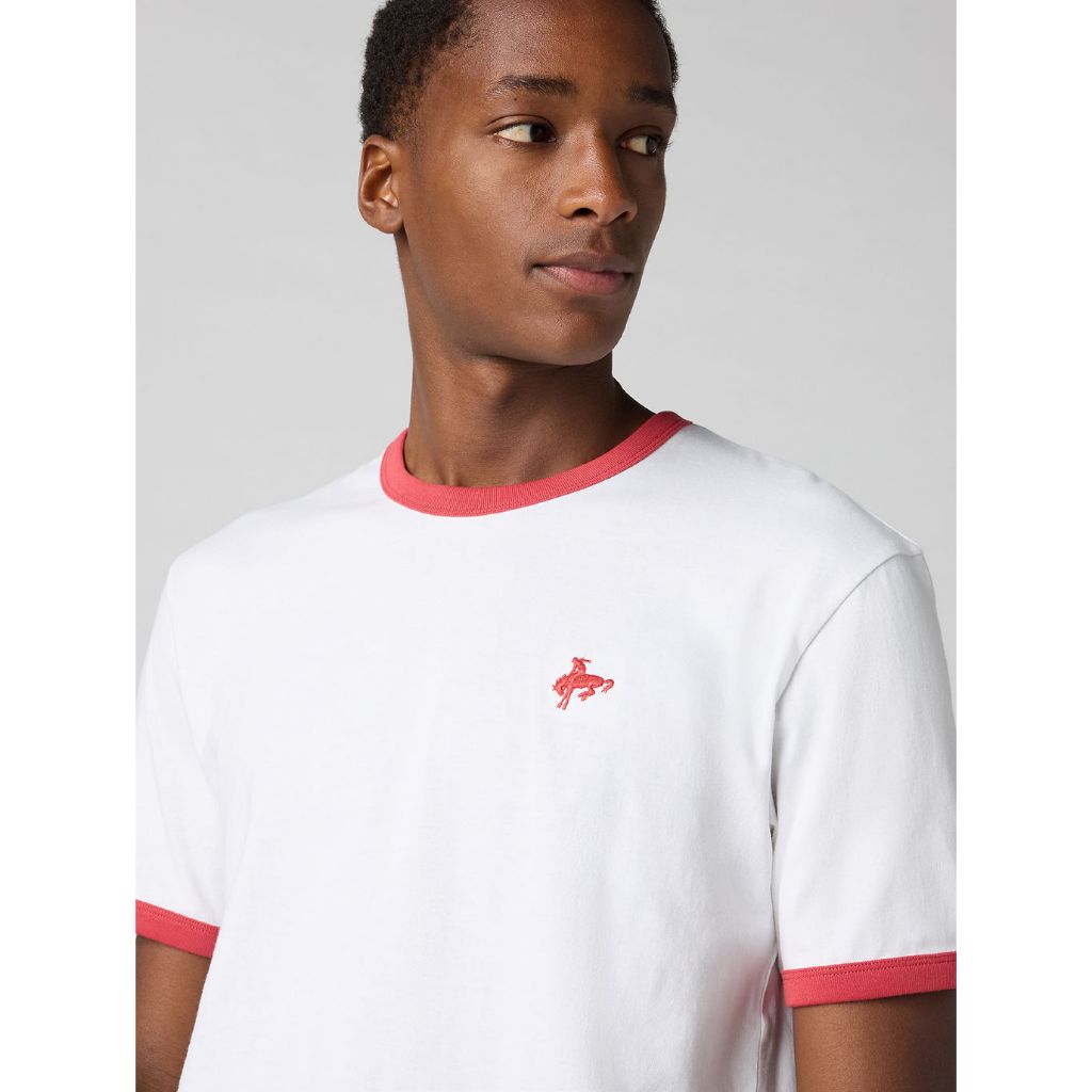 เสื้อยืดผู้ชาย Levi’s® Men’s Retro Embroidered Ringer Tee ราคา ถูกที่สุด ดีลบีเคเค แกลเลอรีภาพที่ 3