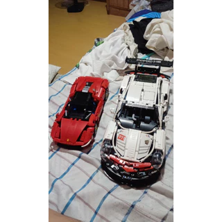 【COD】1580 ชิ้น บล็อกก่อสร้าง Porsche 911 เทคนิค รุ่นแข่ง ชิ้น ขนาดใหญ่ ของขวัญสำหรับเด็กชาย