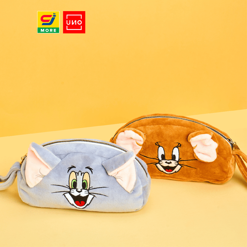 UNO กระเป๋าดินสอ Tom And Jerry รุ่น 159  ลิขสิทธิ์แท้