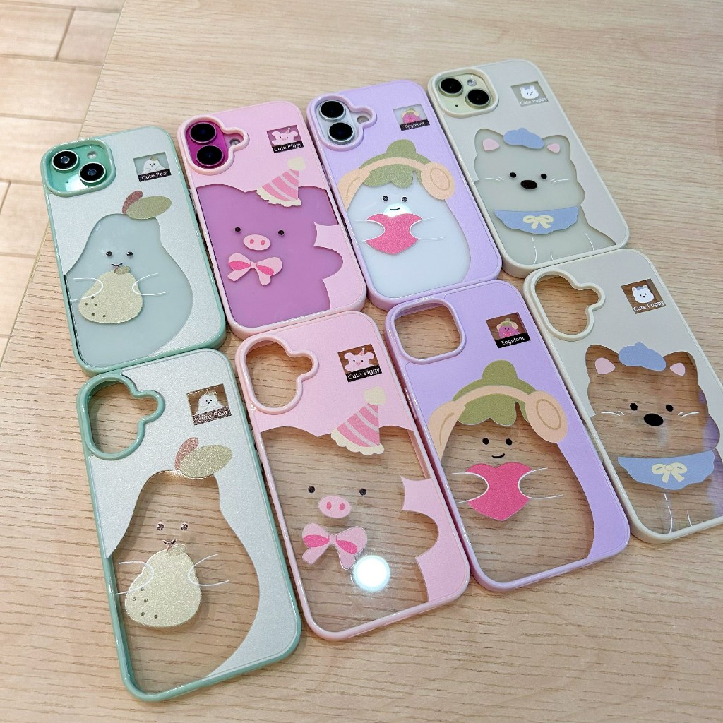 IP16PROMAX เคสสกรีนลาย เคสอะคริลิค สำหรับ iphone รุ่น i11 i12 12promax i13 promax i14 promax i15 promax i16