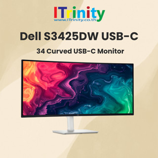 Dell S3425DW 34 Plus USB-C Monitor เดลล์ จอมอนิเตอร์ 34 นิ้ว…