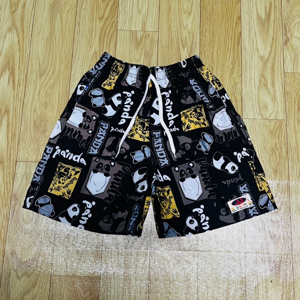 กางเกง ขาสั้น M L ลาย หมูเด้ง ฮิปโป ลายใหม่สุด ลายยอดฮิต - รูปที่ 6