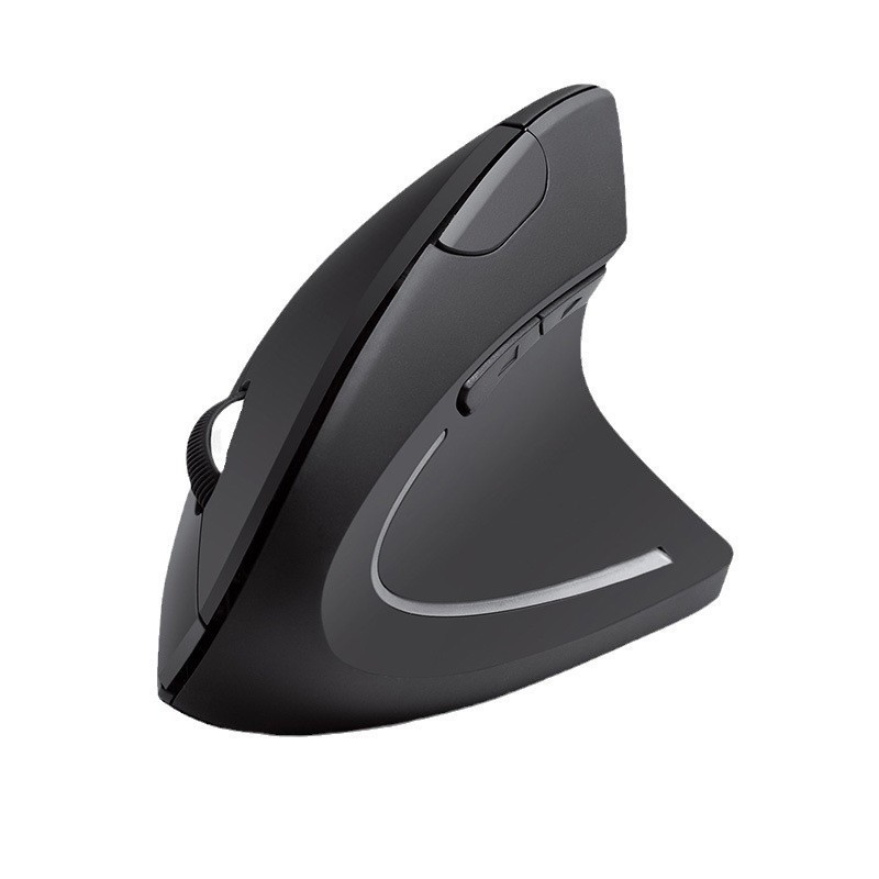 Mouse Bluetooth Mouseแนวตั้ง Mouseเงียบ เมาส์ไร้สายเพื่อสุขภาพ มีแบตในตัวชาร์จได้ รุ่น WL7043