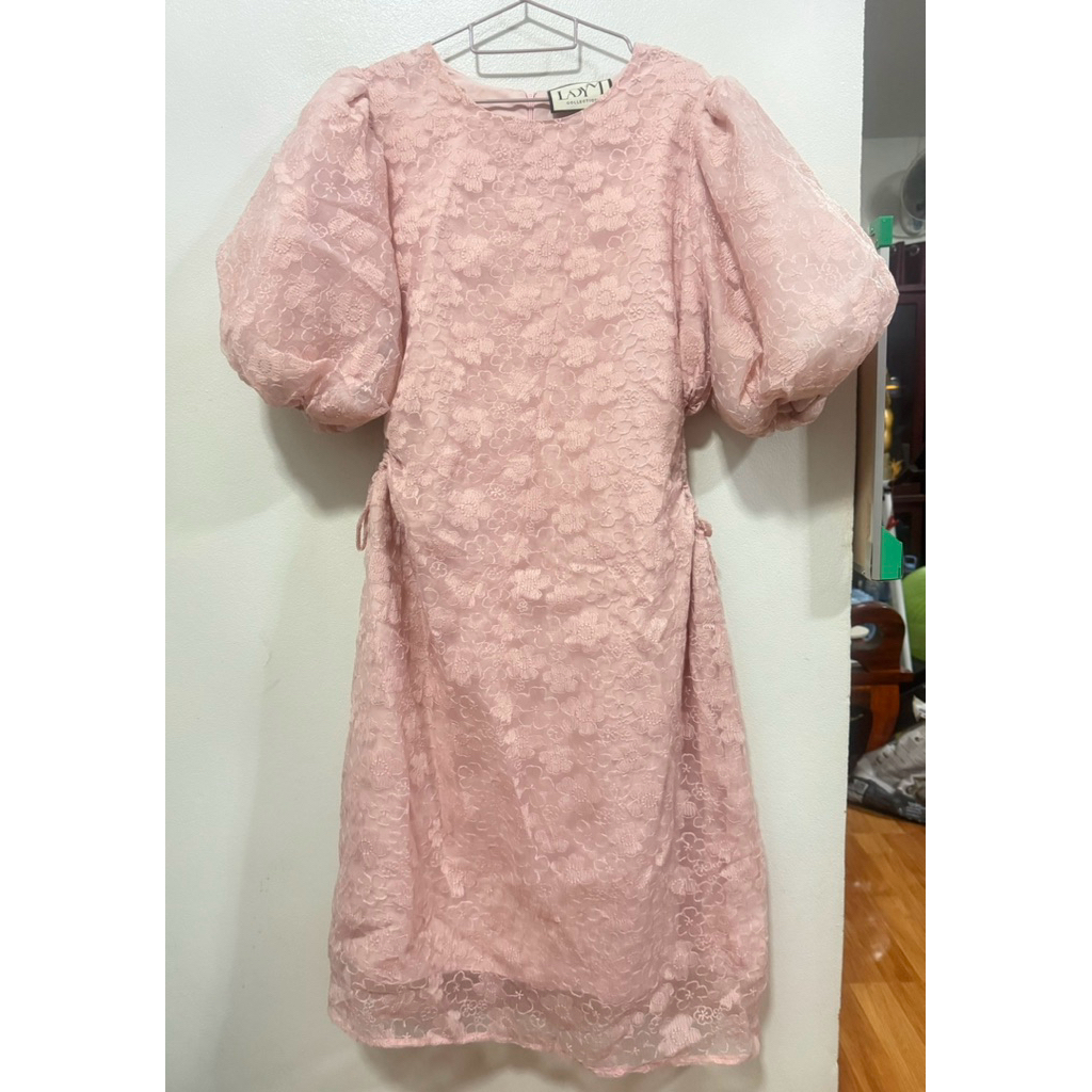 เดรสลูกไม้งานป้ายLadyM collectionไซด์2xlมือสอง สภาพใหม่