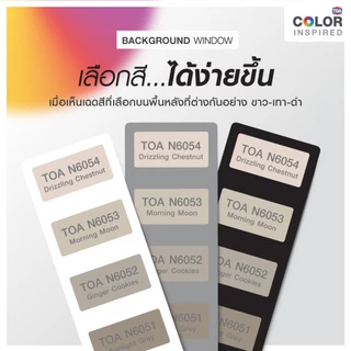 TOA Color World Expert New Fandeck พัดสีเล่มใหม่จาก TOA เหมาะสำหรับดีไซน์เนอร์ คัลเลอร์ลิสต์