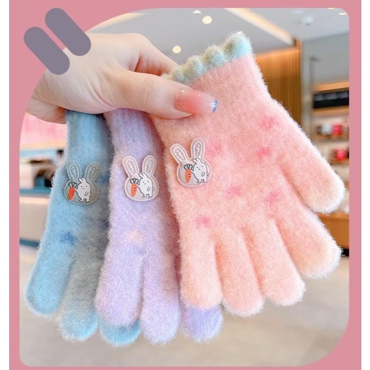 TB457  ถุงมือกันหนาวเด็กอายุ 3-5ปี