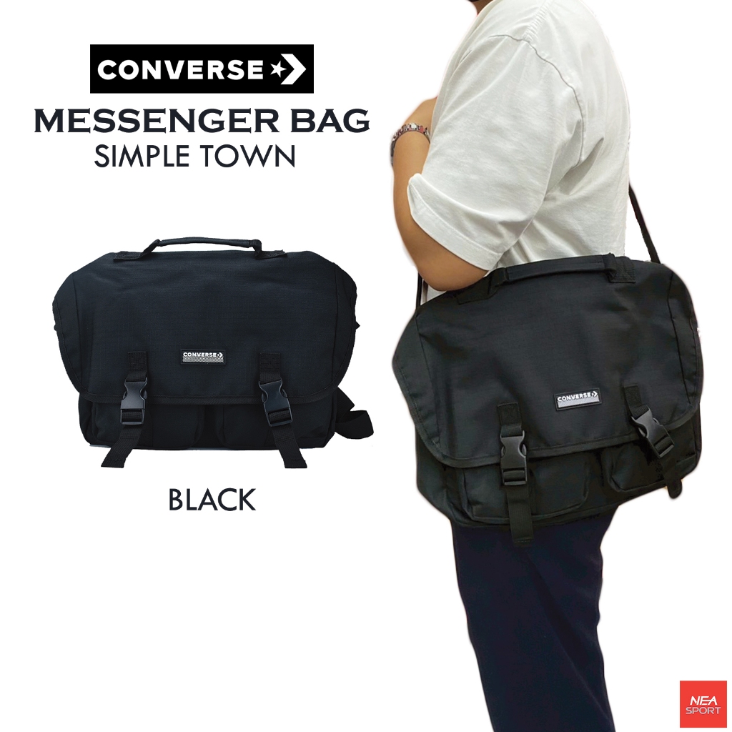 CONVERSE MESSENGER BAG- SIMPLE TOWN กระเป๋าสะพายข้าง คอนเวิร์ส แท้