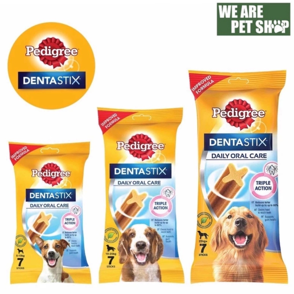 Pedigree dentastix ขนมแท่งขัดฟันสุนัข เพดดิกรี เดนต้าสติก