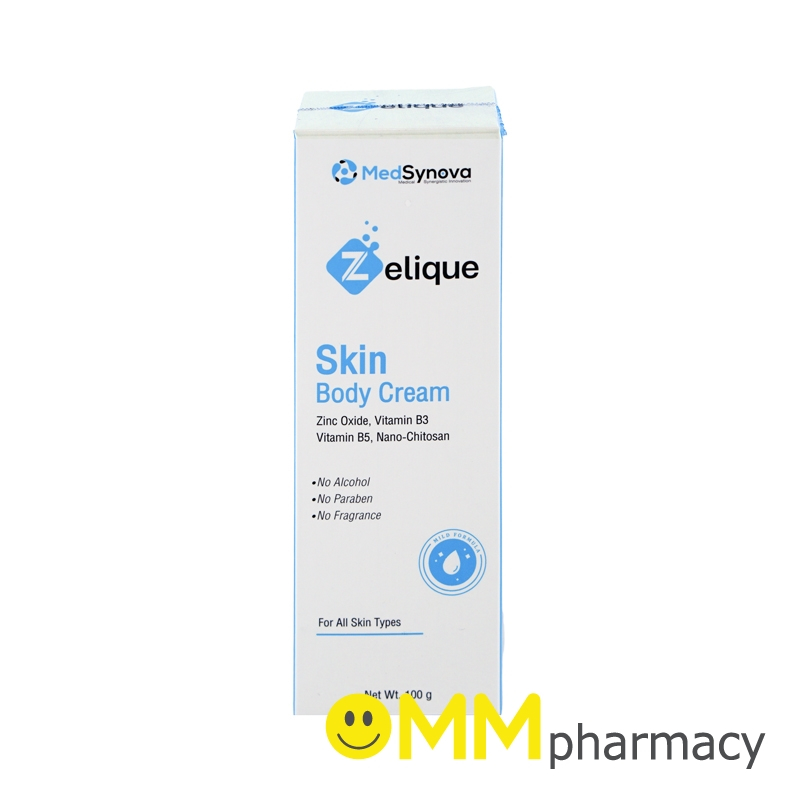 ZELIQUE SKIN BODY CREAM 100G.เซลลีค สกิน บอดี้ ครีม