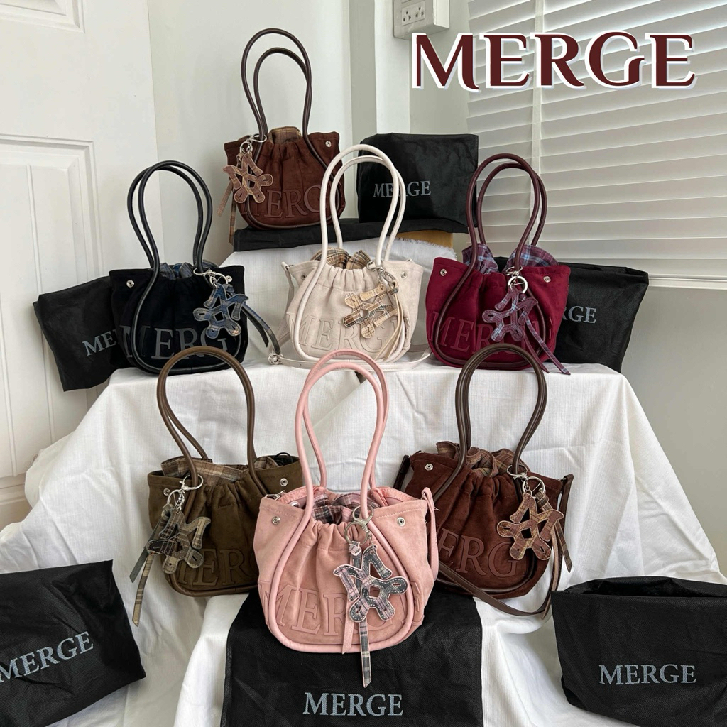 🌈🎀M.erge A day bag medium งาน 1:1