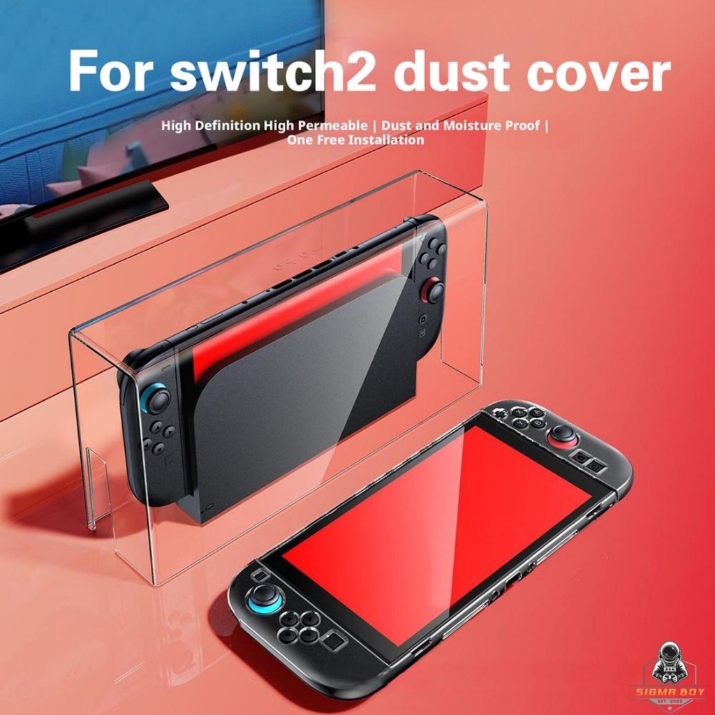 กล่องอะคริลิคใส ครอบเครื่องเกม for Nintendo Switch 2 (รุ่นปี 2025)