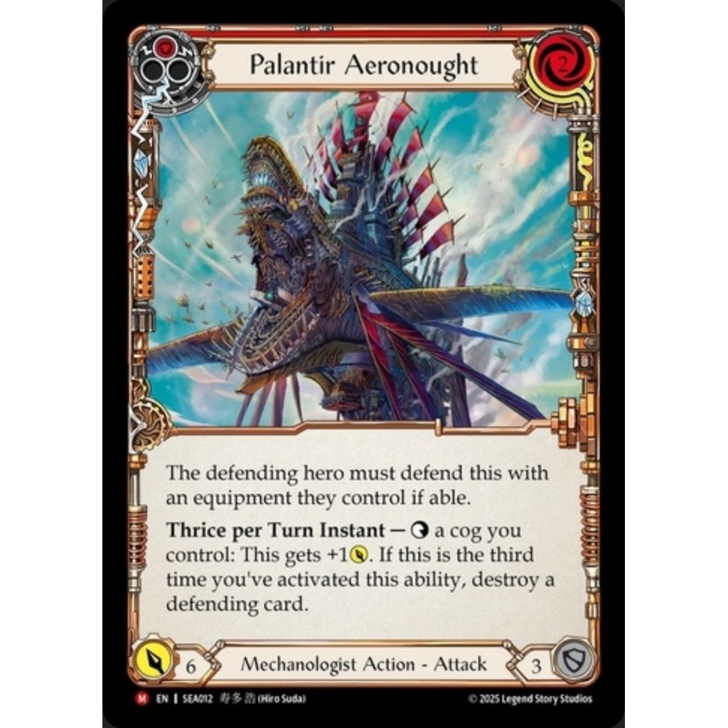 Flesh and blood:Palantir Aeronought(Non foil)